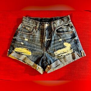 Aeropostale women mom shorts size 2